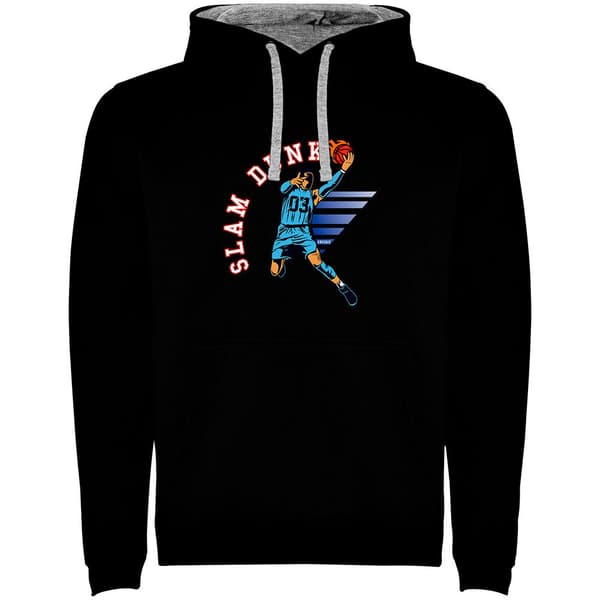 Kruskis Luvtröja Slam Dunk Bicolor Svart 2XL Man