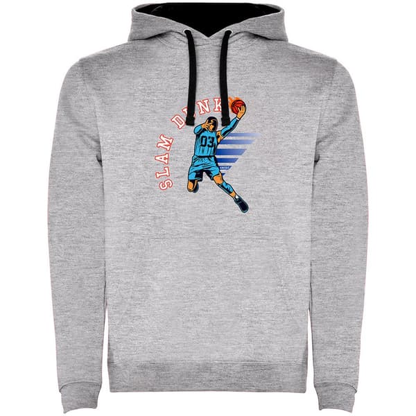 Kruskis Luvtröja Slam Dunk Bicolor Grå M Man