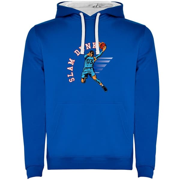 Kruskis Luvtröja Slam Dunk Bicolor Blå M Man