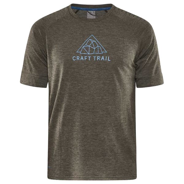 Craft Lyhythihainen T-paita Adv Trail Wool Vihreä L Mies
