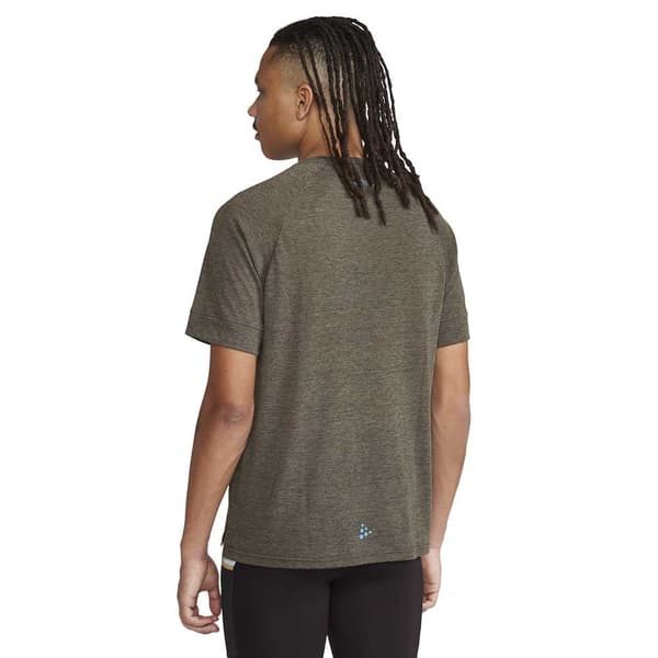 Craft Lyhythihainen T-paita Adv Trail Wool Vihreä L Mies
