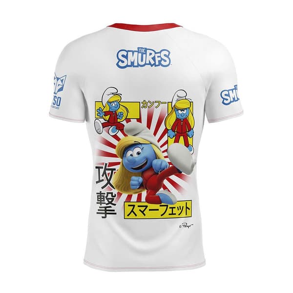 Otso Smurfs Kortärmad T-shirt Vit L Man