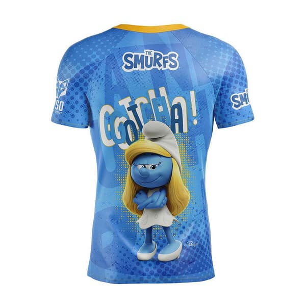 Otso Kortärmad T-shirt We Smurf You! Blå L Man