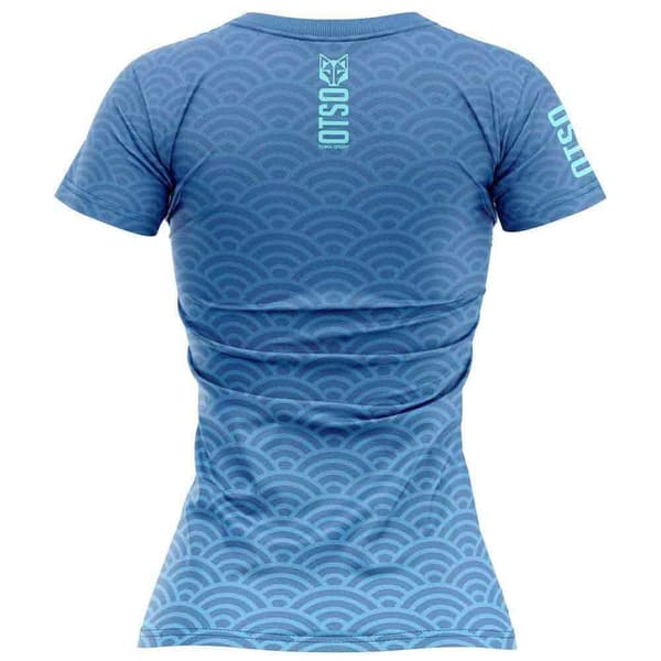Otso Lyhythihainen T-shirt T-shirt Sininen XS Nainen