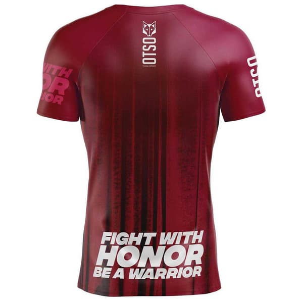 Otso Kort ærme T-shirt T-shirt Rød M Mand