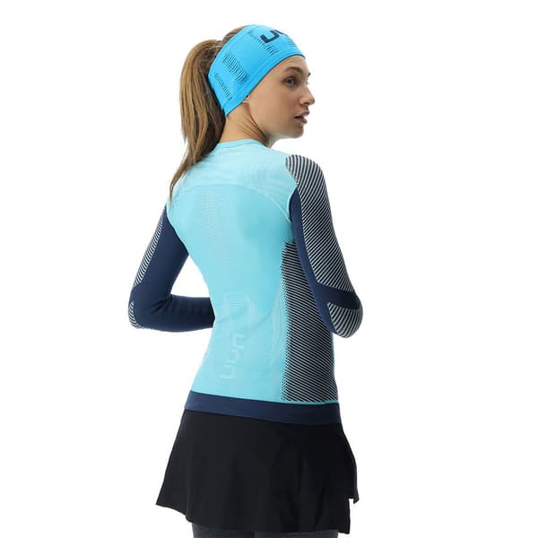 Uyn Langærmet T-shirt Running Pb42 Blå XL Kvinde