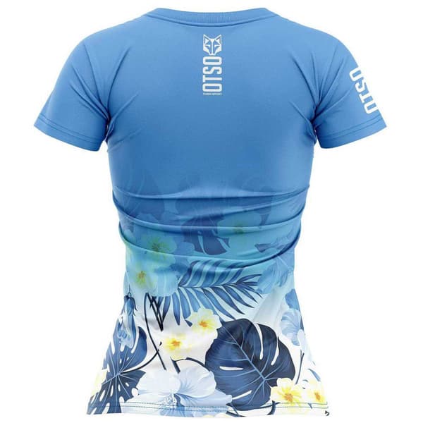 Otso Lyhythihainen T-shirt T-shirt Sininen XS Nainen
