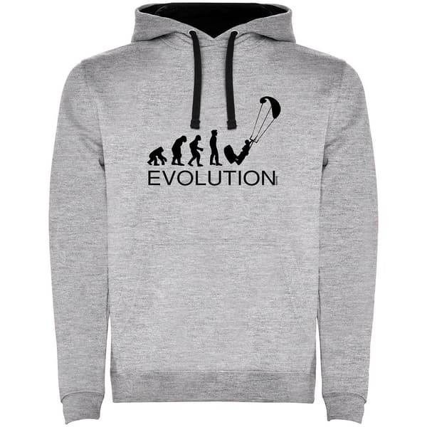 Kruskis Luvtröja Evolution Kite Surf Two-colour Grå M Man