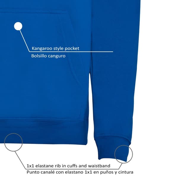 Kruskis Luvtröja Evolution Sup Two-colour Blå XL Man