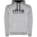 Miniatyrbillede 1 af 4: Kruskis Hættetrøje Evolution Surf California Van Two-colour Grå M Mand
