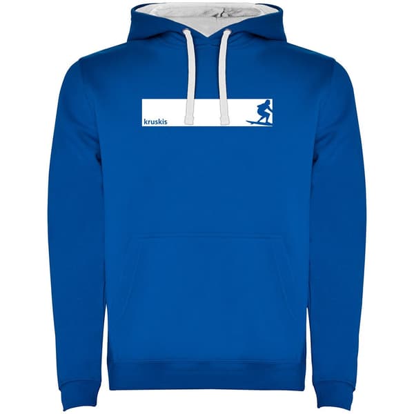 Kruskis Hættetrøje Frame Surf Two-colour Blå 3XL Mand