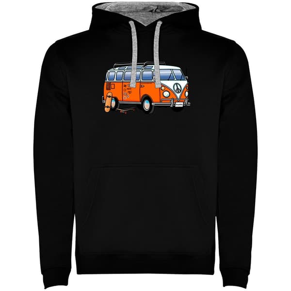 Kruskis Huppari Hippie Van Skate Two-colour Musta L Mies