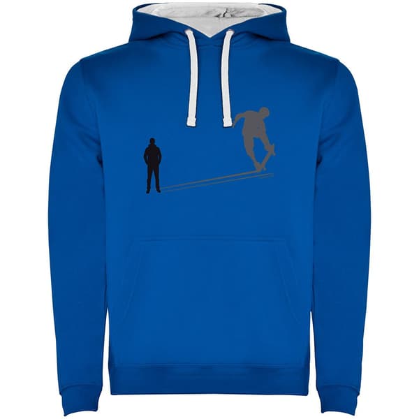 Kruskis Luvtröja Shadow Skate Two-colour Blå 2XL Man