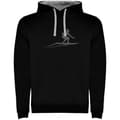 Pikkukuva 1 / 4: Kruskis Huppari Shadow Surf Two-colour Musta 3XL Mies