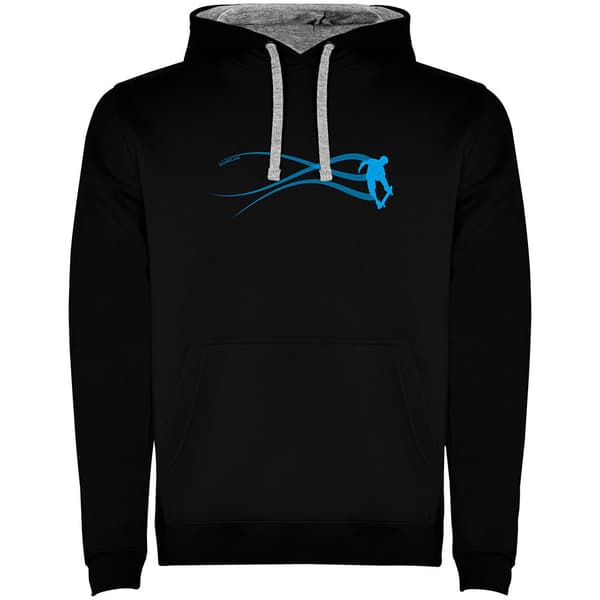 Kruskis Hættetrøje Stella Skate Two-colour Sort XL Mand