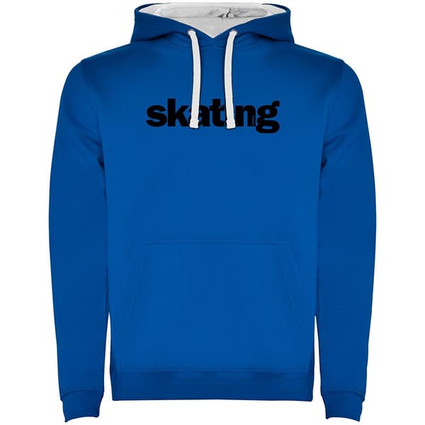 Kruskis Luvtröja Word Skating Two-colour Blå 3XL Man