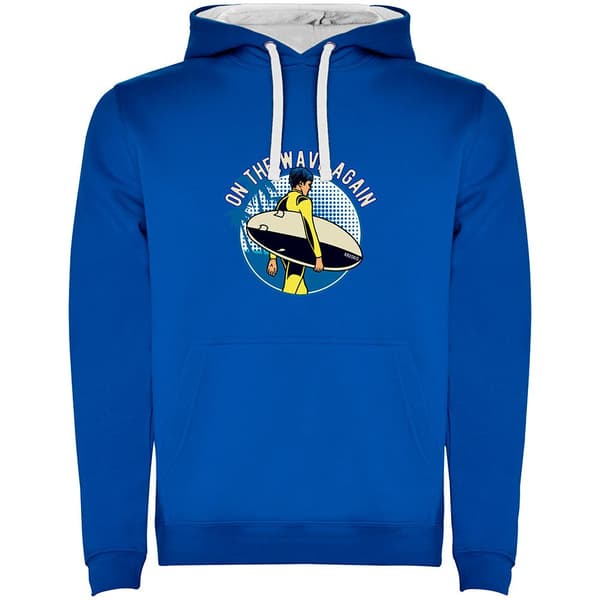 Kruskis Luvtröja On The Wave Bicolor Blå 2XL Man