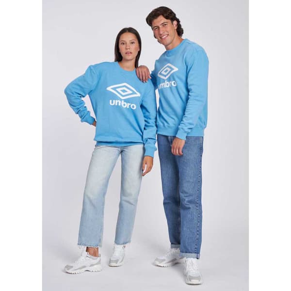 Umbro Sweatshirt Fw Large Logo Blå XS Mand