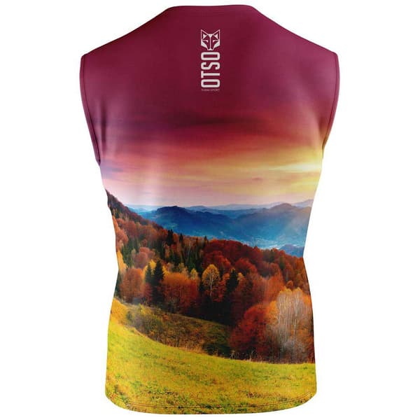 Otso Ärmlös T-shirt Singlet Flerfärgad XL Man