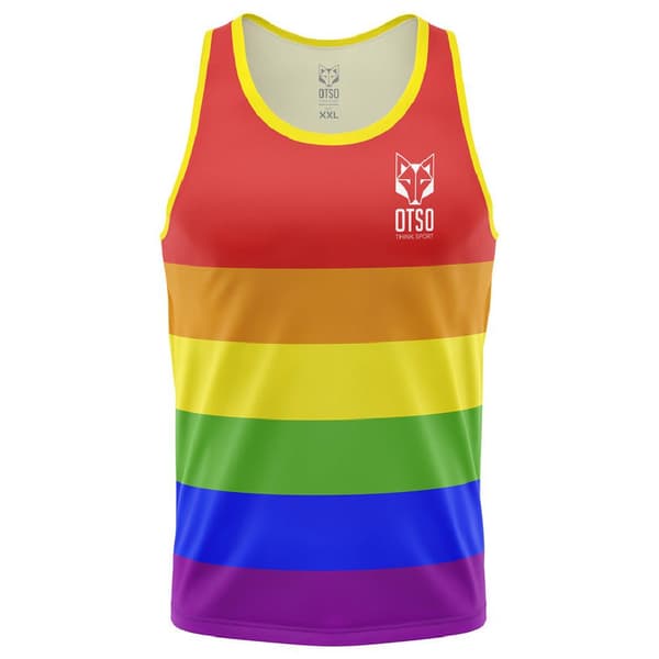 Otso Fight 4 Love Sleeveless T-shirt Flerfarvet M Mand