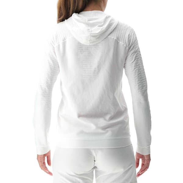 Uyn Sweatshirt Med Fuld Lynlås Run Fit Hvid XL Kvinde