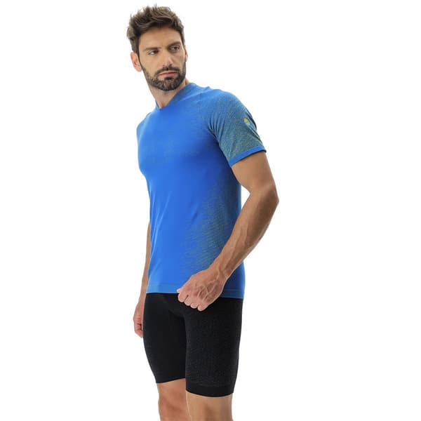 Uyn Kortærmet T-shirt Running Exceleration Blå L Mand