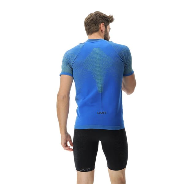 Uyn Kortærmet T-shirt Running Exceleration Blå L Mand