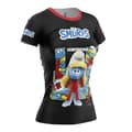 Miniatyrbild 1 av 2: Otso Smurfs Kortärmad T-shirt Svart M Kvinna