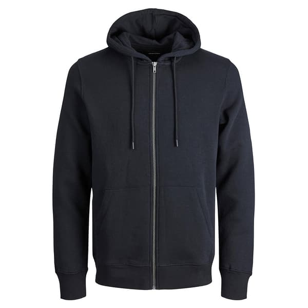 Jack & Jones Full Vetoketjullinen Villapaita Star Basic Musta 2XL Mies