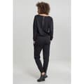 Miniatyrbillede 4 af 8: Urban Classics Langærmet Jumpsuit Terry Sort L Kvinde