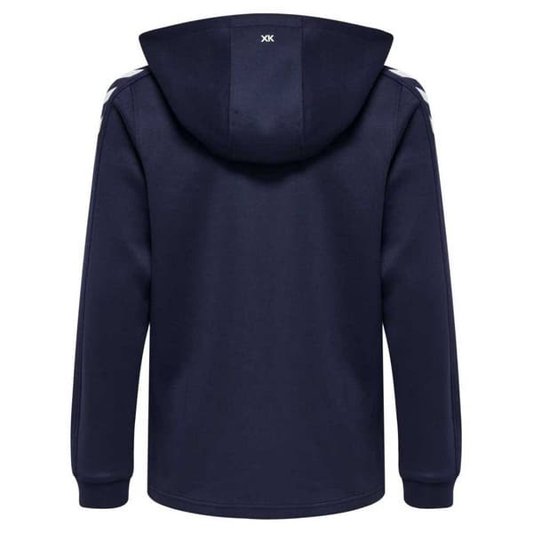 Hummel Sweatshirt Med Fuld Lynlås Core Xk Poly Blå 14 Years Dreng