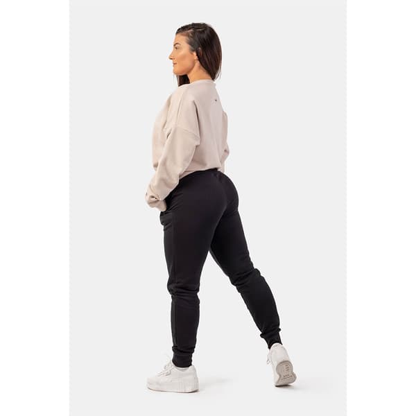 Nebbia Træningsdragt Bukser Loose Fit Feeling Good 409 Beige XS Kvinde