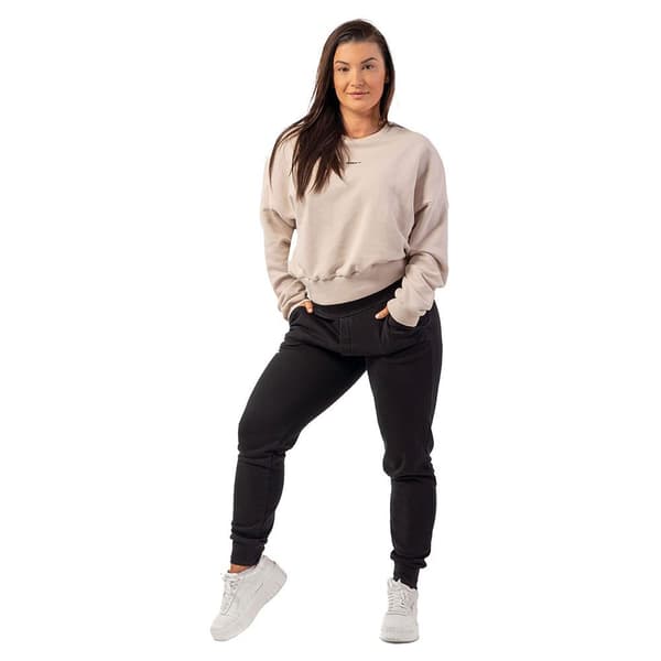 Nebbia Træningsdragt Bukser Loose Fit Feeling Good 409 Beige XS Kvinde