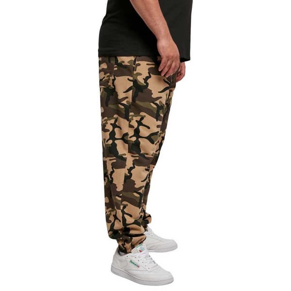 Urban Classics Housut Basic Camo 2.0 Vihreä XS Mies