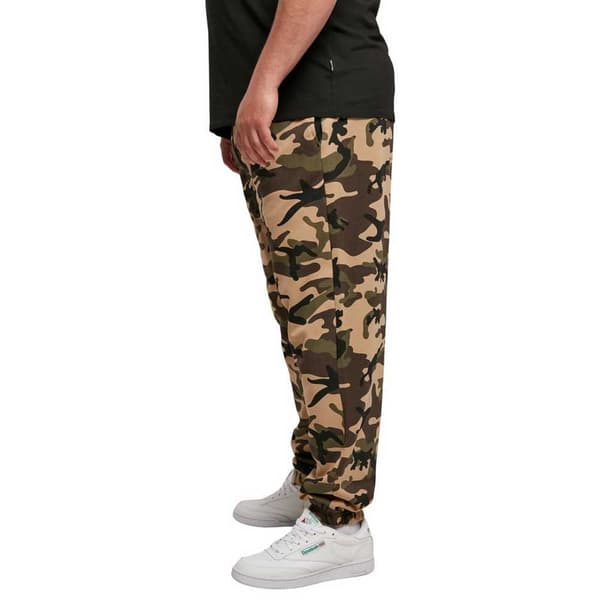 Urban Classics Housut Basic Camo 2.0 Vihreä XS Mies
