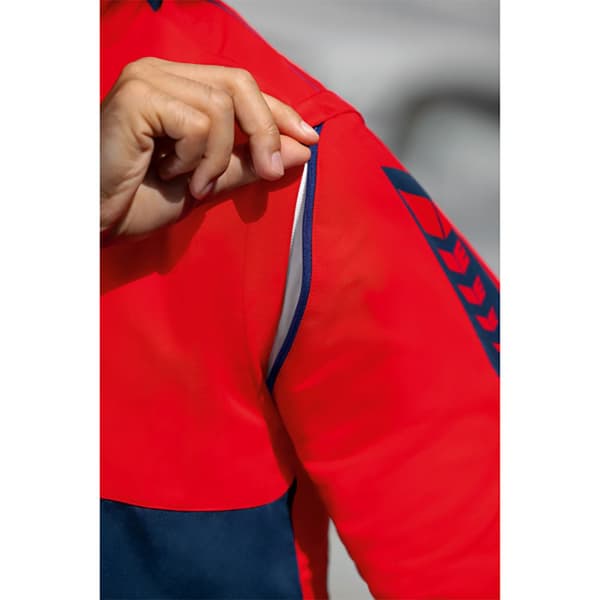 Erima Sweatshirt Med Fuld Lynlås Six Wings Detachable Rød,Blå XL Mand