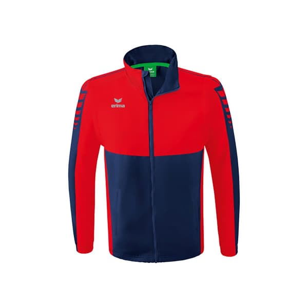 Erima Sweatshirt Med Fuld Lynlås Six Wings Detachable Rød,Blå XL Mand