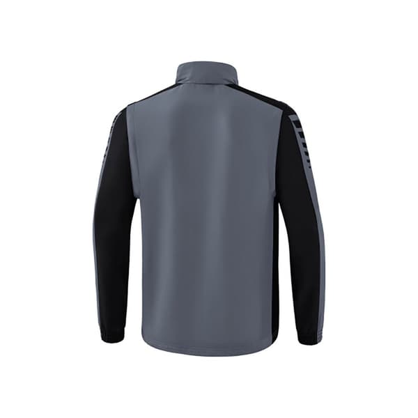 Erima Sweatshirt Med Fuld Lynlås Six Wings Detachable Sort,Grå 3XL Mand