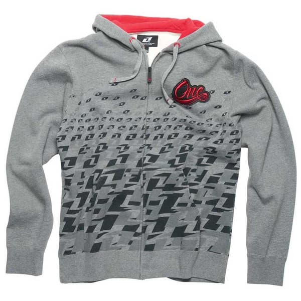 One Industries Fuld Lynlå Sweatshirt Phase Grå S Mand