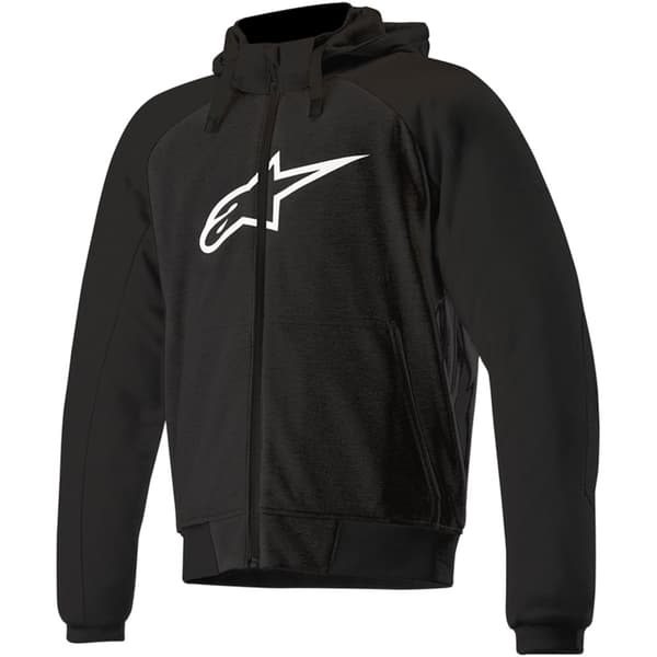 Alpinestars Täysi Vetoketjuhuppari Chrome Sport Musta 4XL Mies
