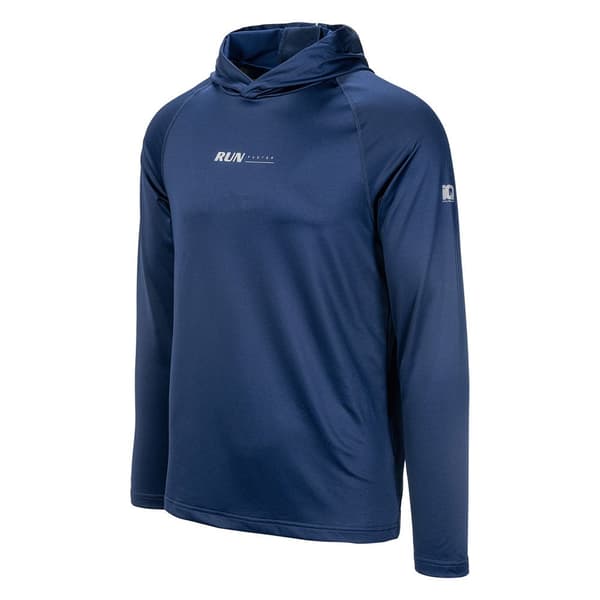 Iq T-shirt Med Halv Dragkedja Lanse Blå 2XL Man