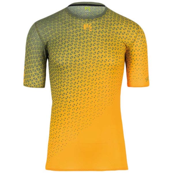 Karpos Kortærmet T-shirt Lavaredo Ultra Grøn,Gul M Mand