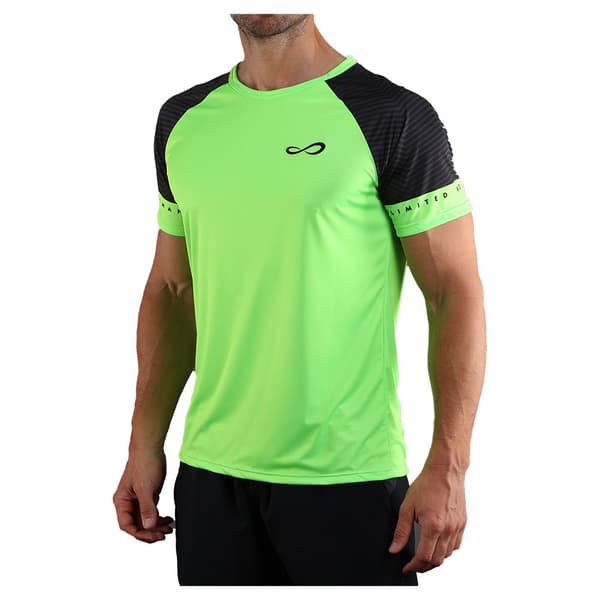 Endless Kortærmet T-shirt Feisty Sleeves Grøn XL Mand