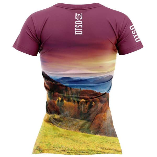 Otso Lyhythihainen T-shirt T-shirt Monivärinen M Nainen