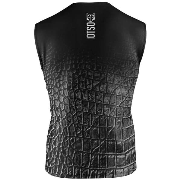 Otso Ärmlös T-shirt Singlet Svart S Man