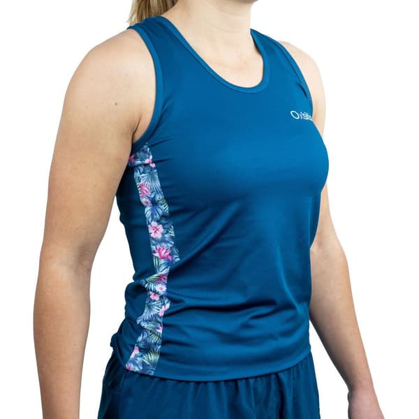 Oxsitis Ärmlös T-shirt Technique 140.6 Blå S Kvinna