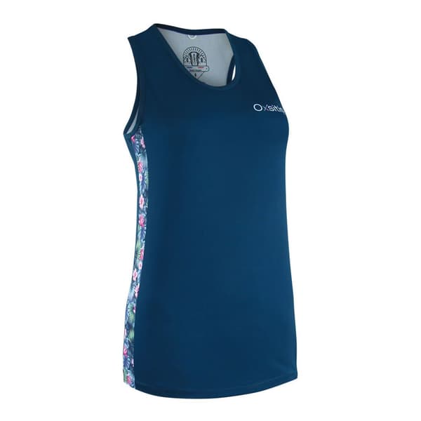 Oxsitis Ærmeløs T-shirt Technique 140.6 Blå M Kvinde