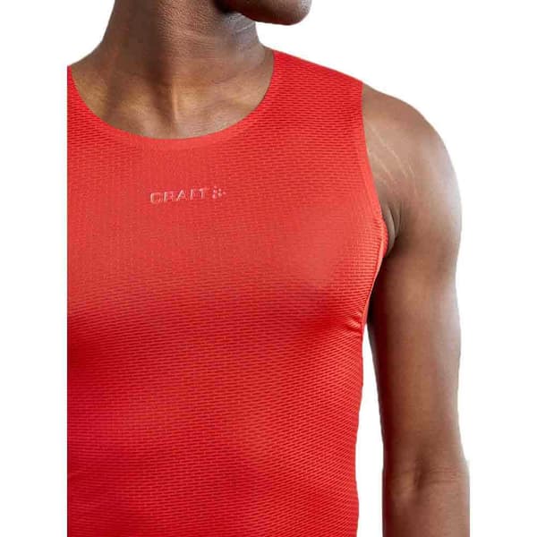 Craft Ärmlös T-shirt Pro Dry Nanoweight Röd M Man
