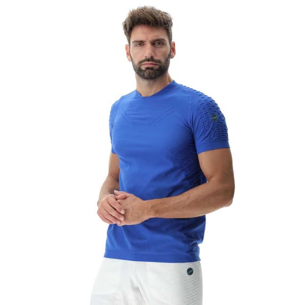 Uyn Kortærmet T-shirt Run Fit Blå 2XL Mand