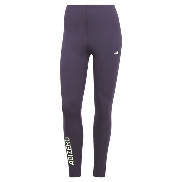 Adidas Leggingsit Adizero 7/8 Harmaa S Nainen